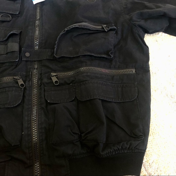 NWT ADIDAS ORIGINALS BLUE VERSION BOMBER JACKET HD4800 - Picture 14 of 16